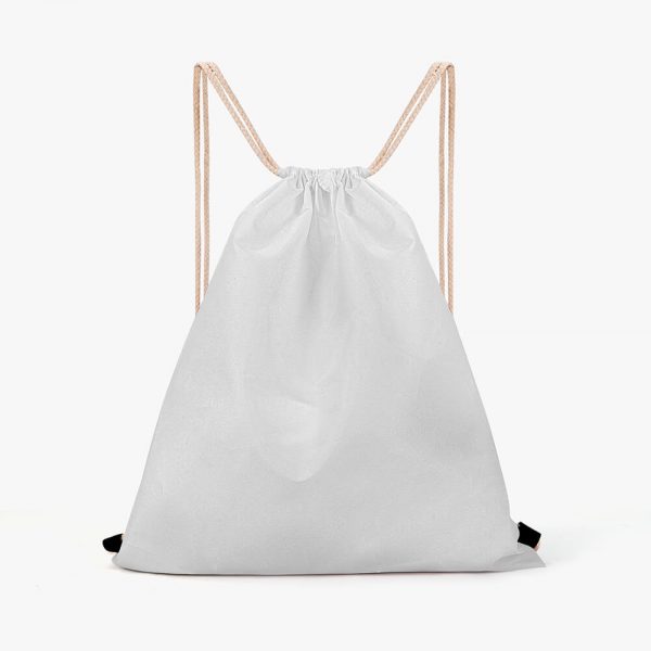 A stand-up drawstring bag