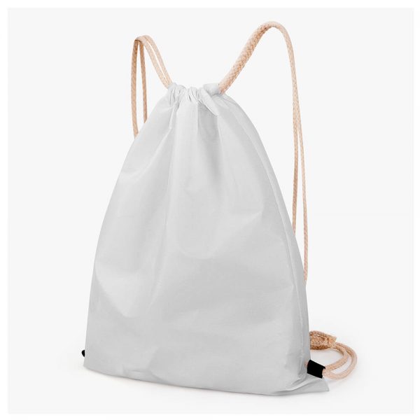 A stand-up drawstring bag