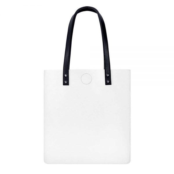 a white tote bag