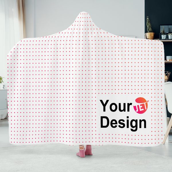 A customizable hooded blanket