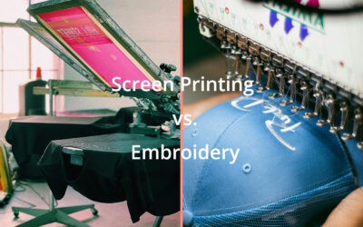 Screen Printing vs. Embroidery: What Should You Choose?