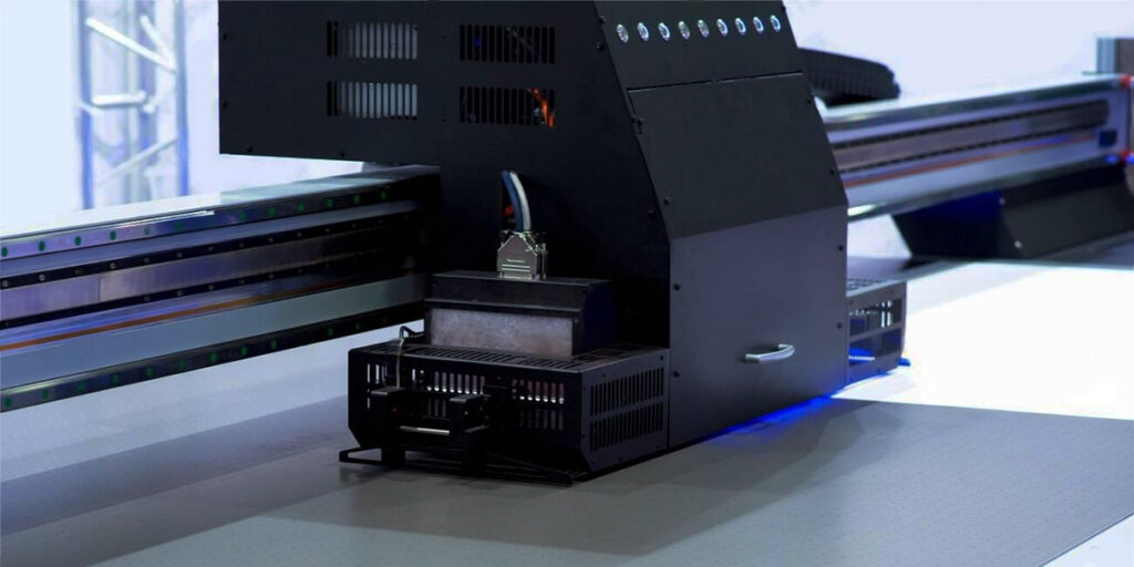 A working UV printer