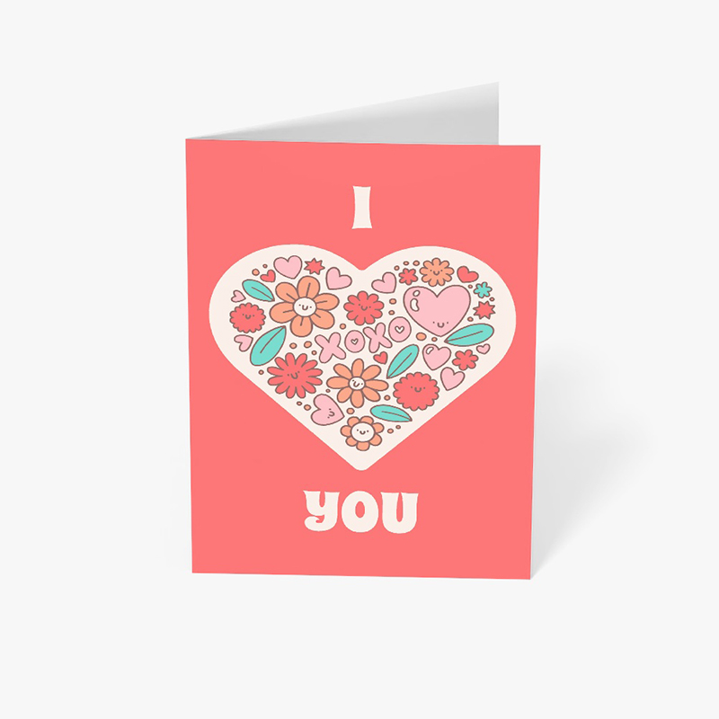 Valentine's Day greeting card